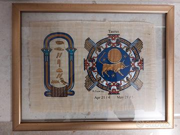 Quadro Papiro Egiziano