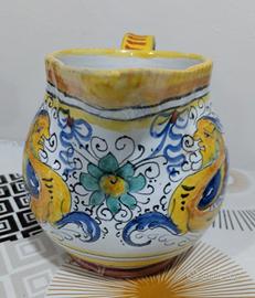  Caraffa in ceramica di Deruta 