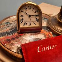 Orologio sveglia Cartier anni 90.