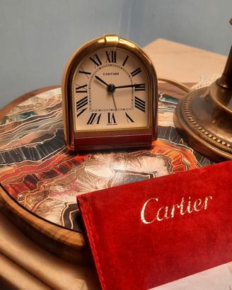Orologio sveglia Cartier anni 90.