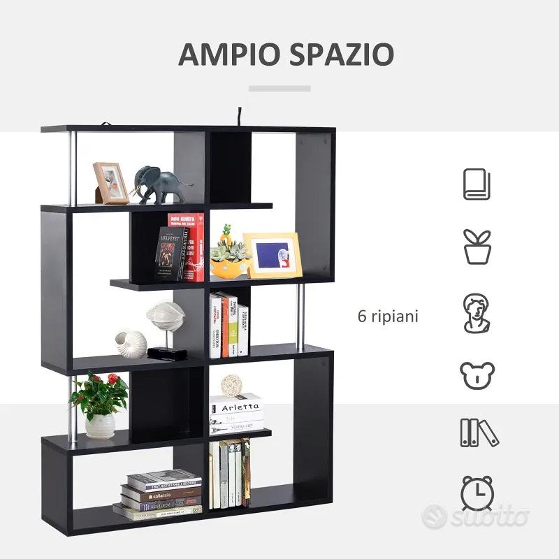 1pc Scaffale Libreria Mobile A Cinque Livelli Scaffale - Temu Italy