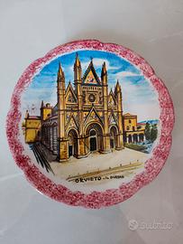 piatto vintage ceramica L.Ar.Ce. Orvieto 