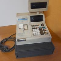 Registratore Cassa Elettronico Vintage Omron 513