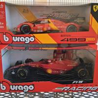 Ferrari F1-75 #16 2022 + 499P #51 LM 2023 1:18
