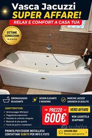 Vasca Jacuzzi idromassaggio