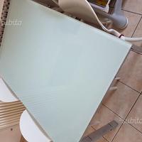 Tavolo in vetro temperato bompiani 120x80