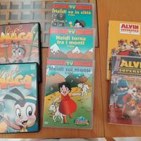 Dvd misti cartoni animati usati
