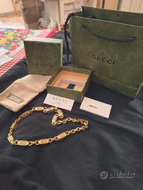 collana Gucci color oro 