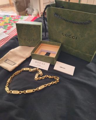collana Gucci color oro 