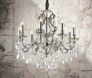 Lampadario di cristallo 