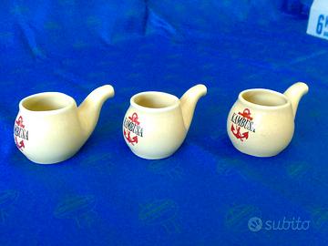 KAMBUSETTE in ceramica del 1965, sei pezzi