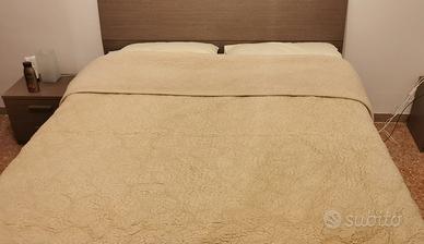 Coperta lana merinos matrimoniale