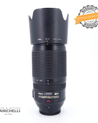 Nikon AF-S 70-300 f/4.5-5.6 G ED VR Usato (G379)