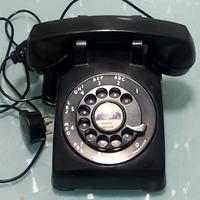 telefono da tavolo a disco combinatore Western