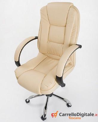 POLTRONA DA UFFICIO PRESIDENZIALE MODELLO COVER