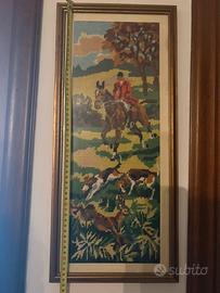 Quadro vintage mezzo punto
