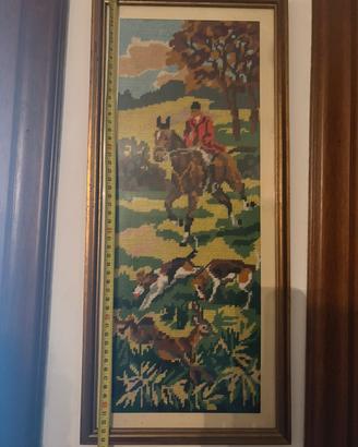 Quadro vintage mezzo punto