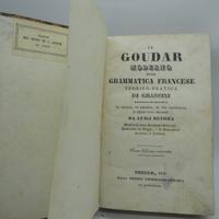 Iil goudar moderno grammatica francese 1836