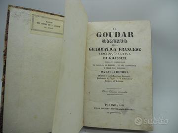 Iil goudar moderno grammatica francese 1836