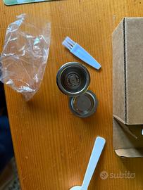 Capsula in acciaio per macchina caffè dolcegusto