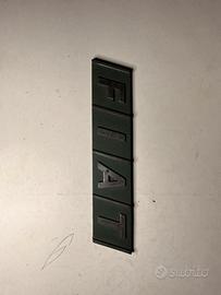 Scritte FIAT + PANDA originali d’epoca in metallo