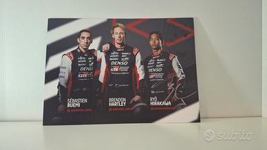 cartolina Toyota wec