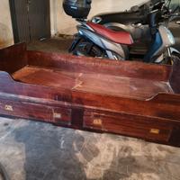 letto in stile nautico inglese