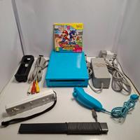 Nintendo Wii Azzurra Completa + 1 Gioco
