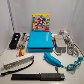 Nintendo Wii Azzurra Completa + 1 Gioco