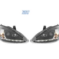 FARI FORD FOCUS 98-01 LUCE DIURNA FONDO NERO