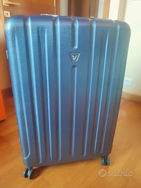 valigia Roncato blu taglia grande 