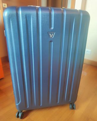 valigia Roncato blu taglia grande 