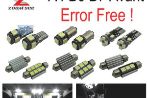 KIT 23 LAMPADE LED INTERNE AUDI A4 S4 RS4 B6 B7 QU
