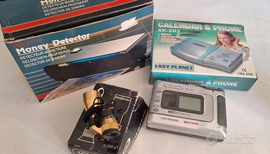 Lotto elettronica vintage  (Panasonic,  Rivelatore