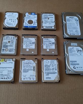 Hard disk per computer pc portatili Mac