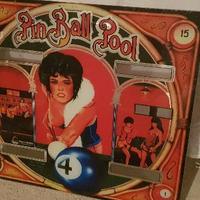 Vetro serigrafato PIN BALL POLL flipper 60 70