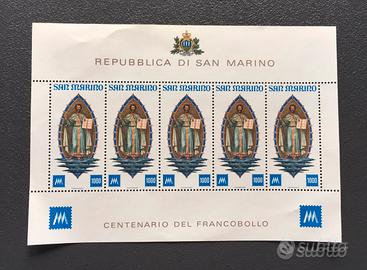 SAN MARINO Centenario anno 1977