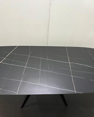 Tavolo fisso a botte 200x100