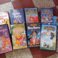 Cartoni animati Walt Disney cassette VHS