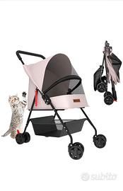 Passeggino Cani Gatti Cuccioli Anziani Disabili