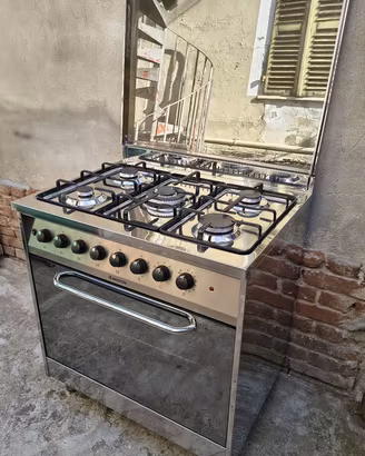 Cucina GAS ARISTON 5 Fuochi e Forno Ventilato 80
