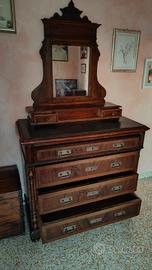 Canterano con 2 comodini