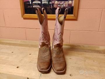 Stivali Donna Justin Pink 