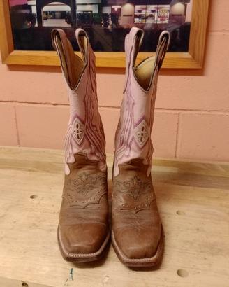Stivali Donna Justin Pink 