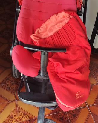 Tris passeggino completo + accessori 