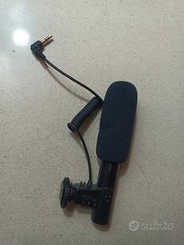 Microfono Shotgun Professionale per Reflex/Vlog – 