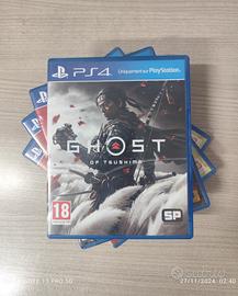 Ghost of Tsushima gioco originale ps4 compatibile 