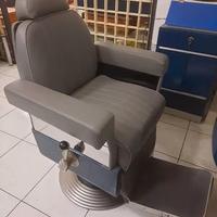 Sedie da barbiere antiche + sedie d'attesa