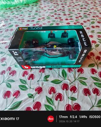 Bburago 1/43 Mercedes-AMG F1 W16 Kimi Antonelli 12