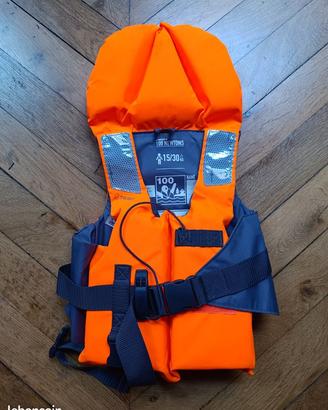 Giubbotto salvagente bambino 15-30 kg pari nuovo
